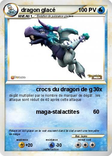 Pokemon dragon glacé