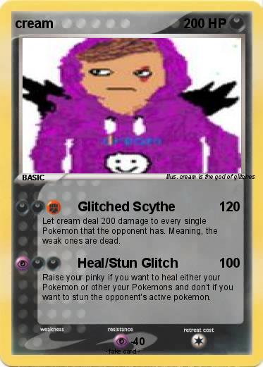 Pokemon cream