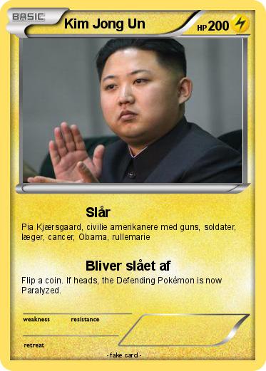 Pokemon Kim Jong Un