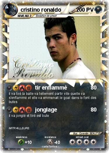Pokemon cristino ronaldo