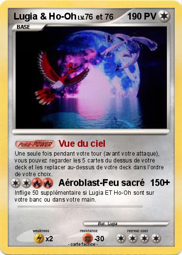 Pokemon Lugia & Ho-Oh