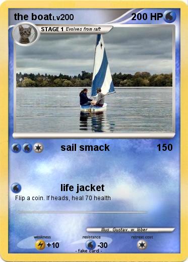 Pokemon the boat