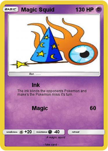 Pokemon Magic Squid