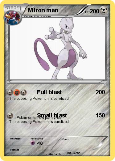 Pokemon M Iron man