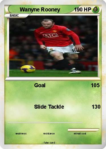 Pokemon Wanyne Rooney