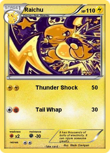 Pokemon Raichu