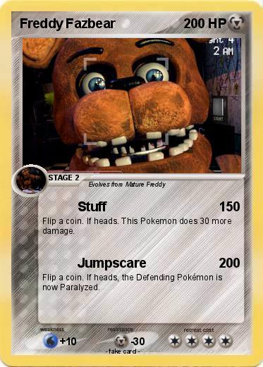 Pokemon Freddy Fazbear