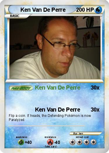 Pokemon Ken Van De Perre