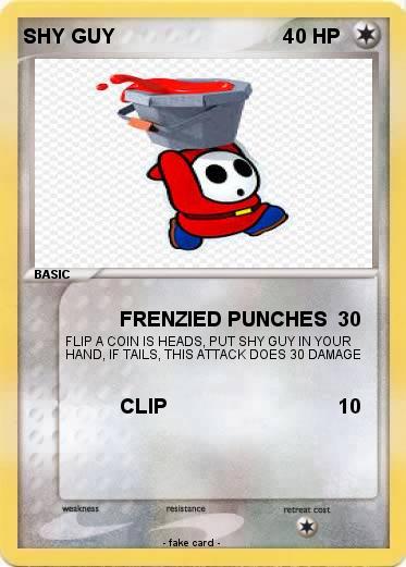 Pokemon SHY GUY