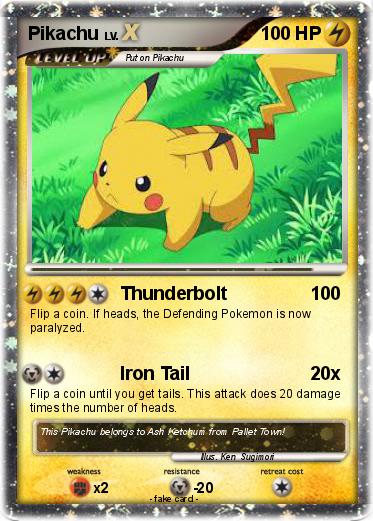 Pokemon Pikachu