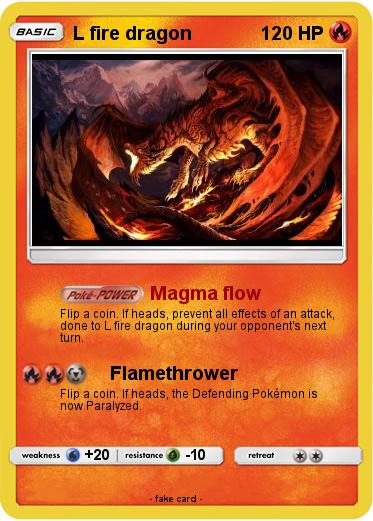 Pokemon L fire dragon