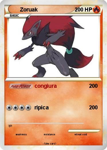 Pokemon Zoruak