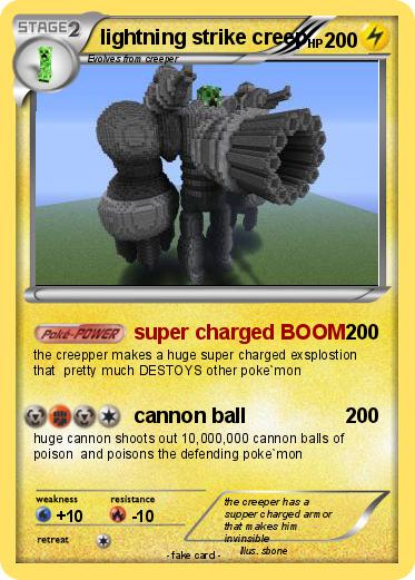 Pokemon lightning strike creep