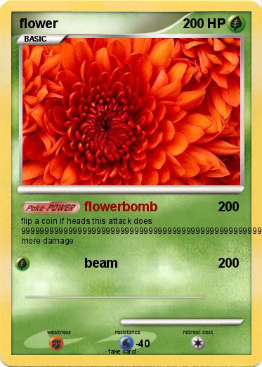 Pokemon flower
