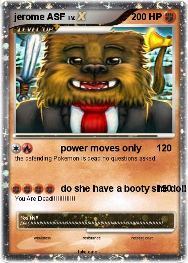 Pokemon jerome ASF