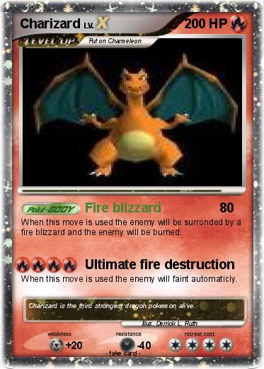 Pokemon Charizard
