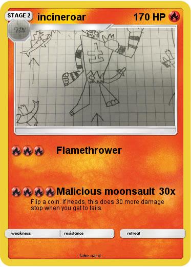 Pokemon incineroar
