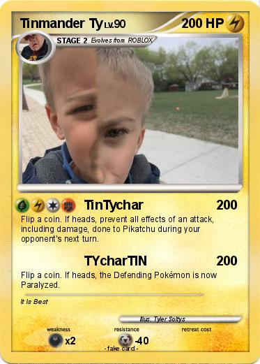 Pokemon Tinmander Ty