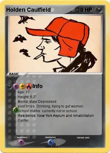 Pokemon Holden Caulfield