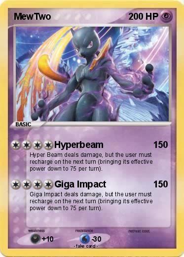 Pokemon MewTwo