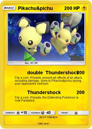 Pokemon Pikachu&pichu