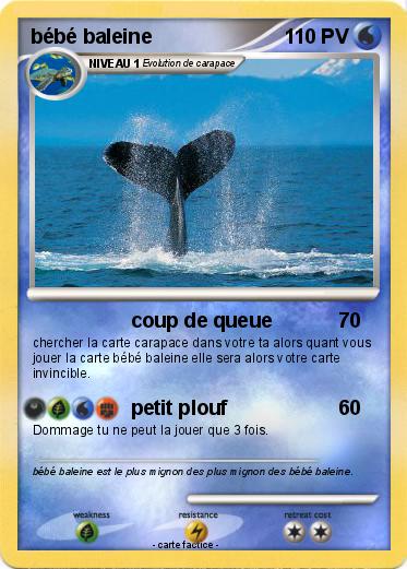 Pokemon bébé baleine