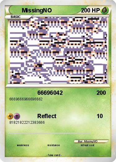 Pokemon MissingNO