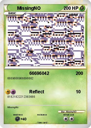 Pokemon MissingNO