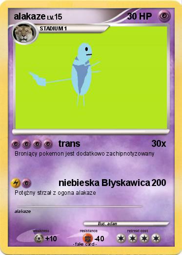 Pokemon alakaze