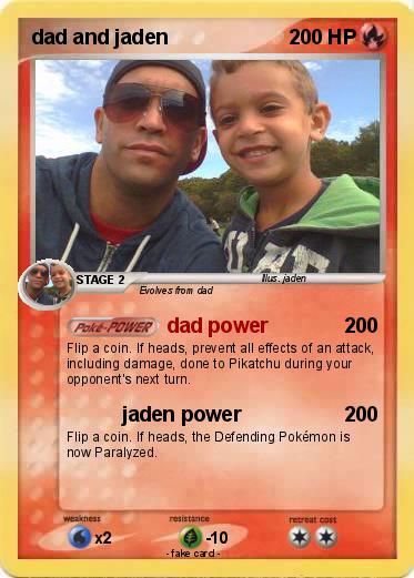 Pokemon dad and jaden