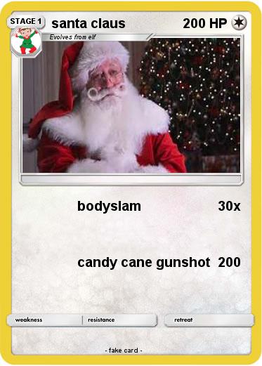 Pokemon santa claus