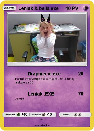 Pokemon Leniak & bella exe