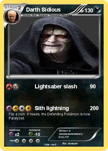 Pokemon Darth Sidious