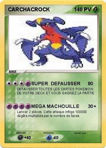 Pokemon CARCHACROCK