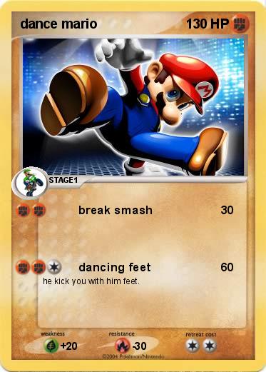 Pokemon dance mario