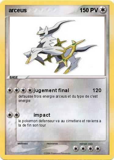 Pokemon arceus