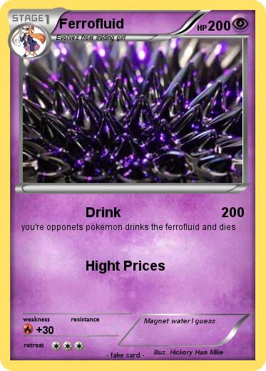 Pokemon Ferrofluid