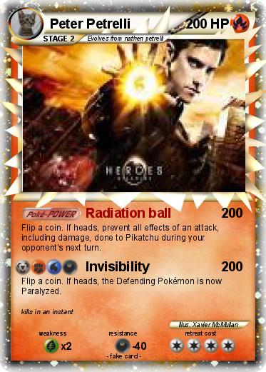 Pokemon Peter Petrelli
