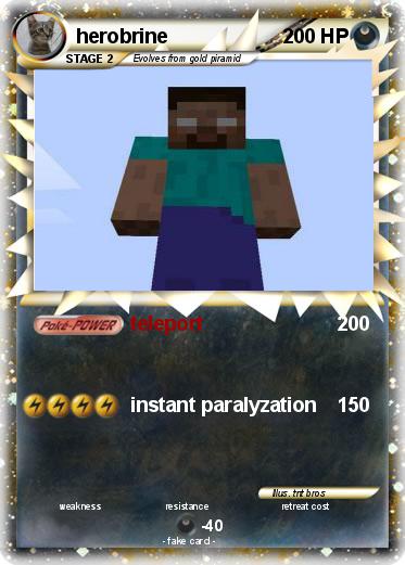 Pokemon herobrine