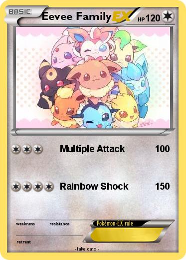 Pokemon Eevee Family