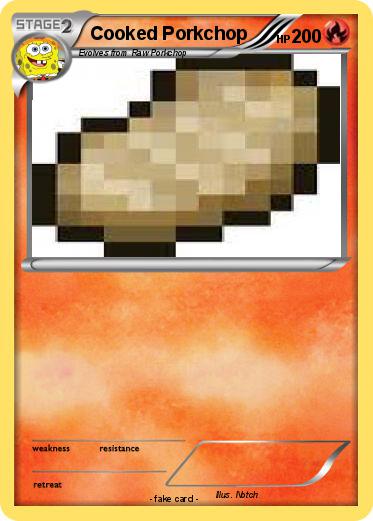 Pokemon Cooked Porkchop