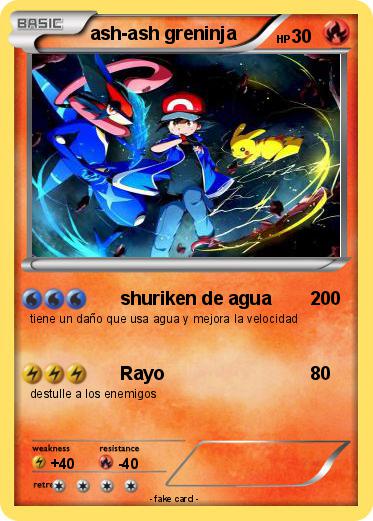 Pokemon ash-ash greninja