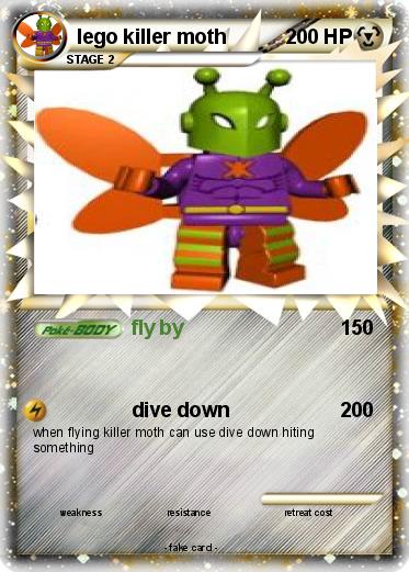 Pokemon lego killer moth