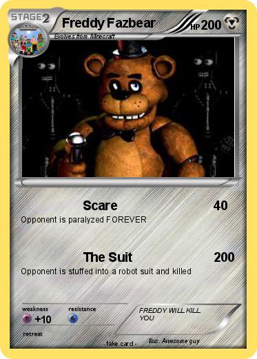 Pokemon Freddy Fazbear