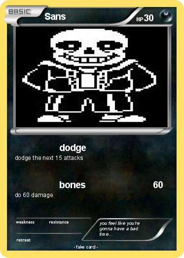 Pokemon Sans