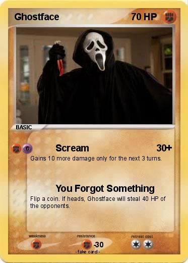 Pokemon Ghostface
