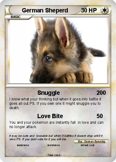 Pokemon German Sheperd