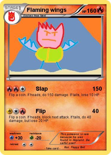 Pokemon Flaming wings
