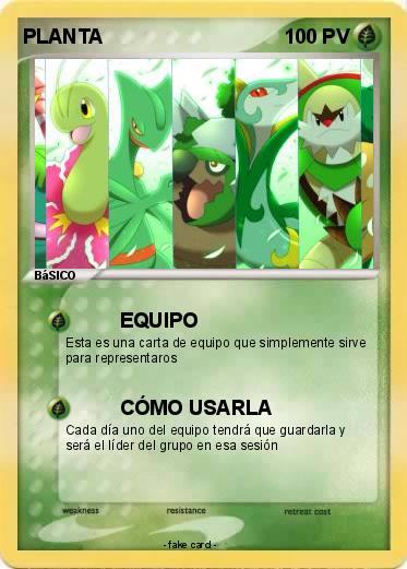 Pokemon PLANTA