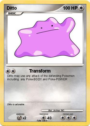 Pokemon Ditto